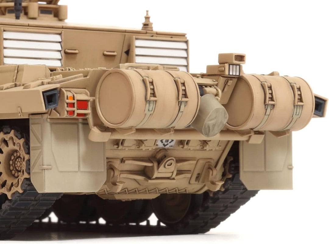 Tamiya 32601 1:48 Brit. KPz Challenger 2 (Wüste) - Modellbau, Plastik Bausatz, Hobby, Basteln, Klebe