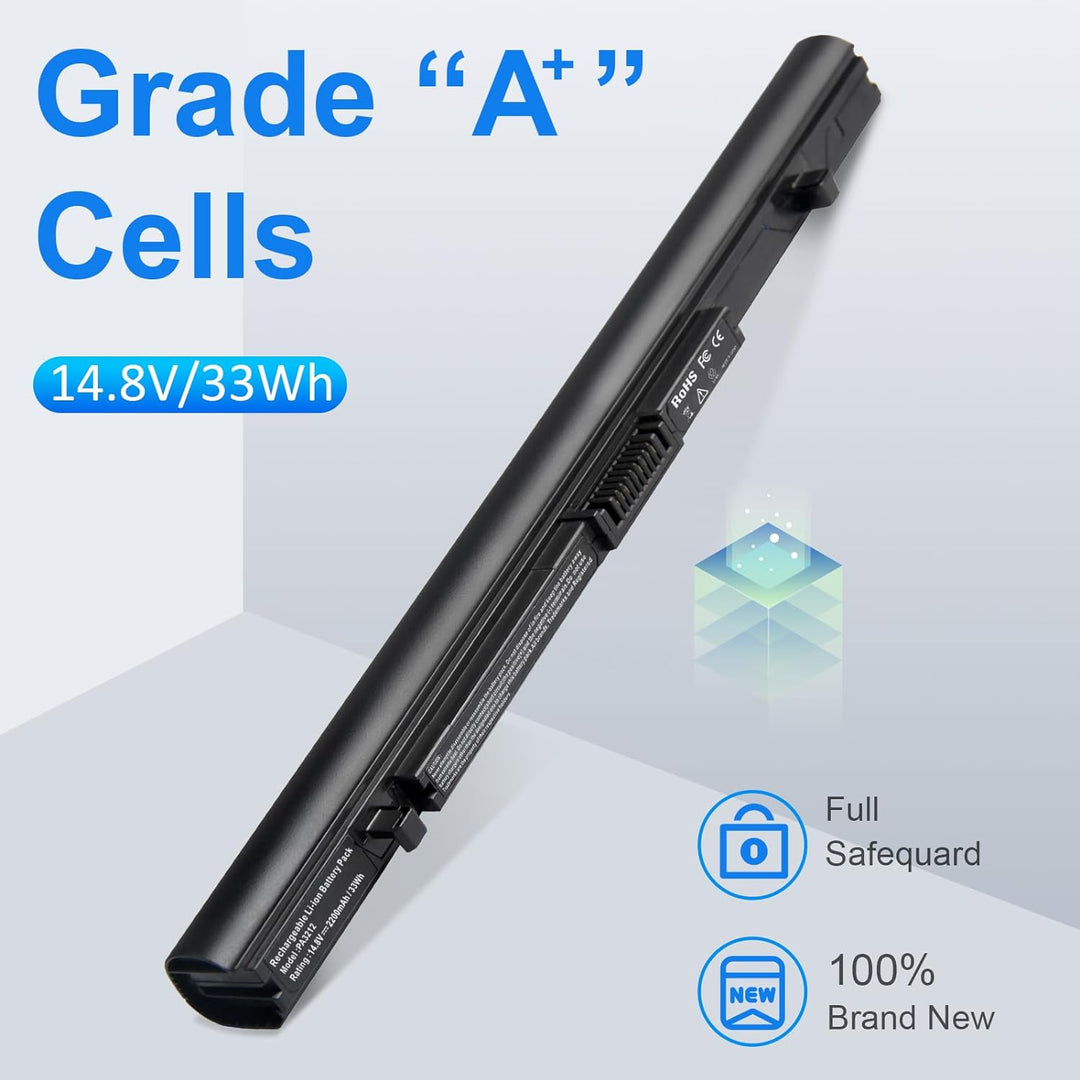 ASUNCELL Laptop-Batterie PA5212U-1BRS PABAS283 für Toshiba Tecra A40 A50 C40 C50 Z50 Toshiba Satelli