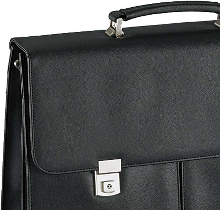 Aktentasche-Arbeitstasche-Umhängetasche Tasche-Schwarz 42 x30x16cm–Bowatex