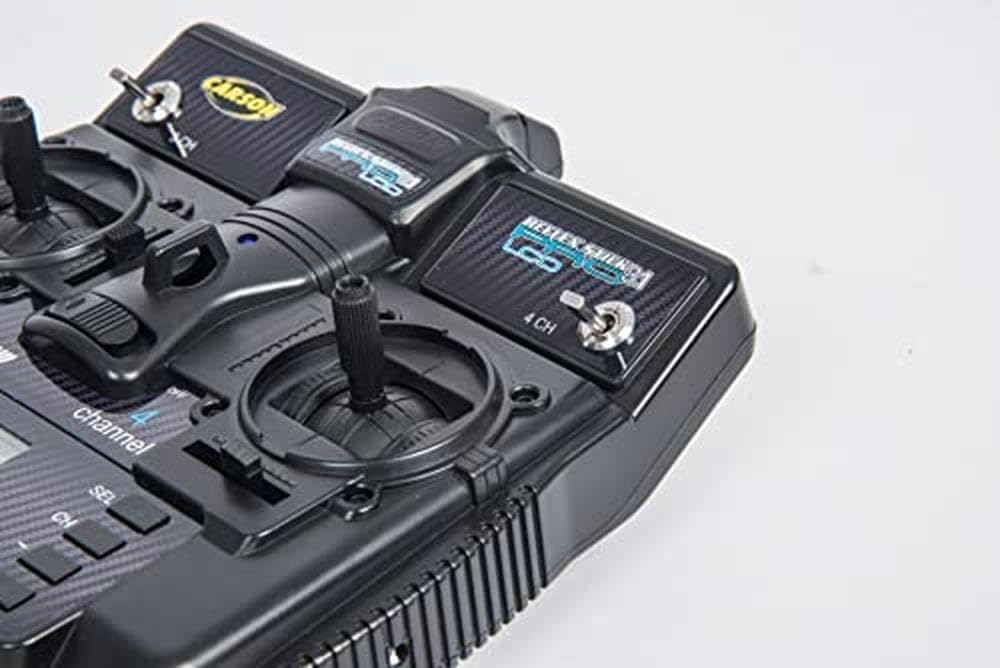 Carson 500500085 - FS Reflex Stick Pro 3.1 2.4G LCD 4 Kanal, Modellbau, Zubehör, Fernsteuerung, Empf