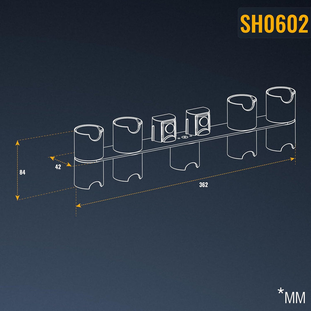 RICOO Staubsauger Zubehör & Ersatzteile, Kompatibel mit Dyson V7, V8, V10, V11, V12, V15, SH0602, Ho
