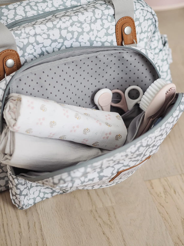 BÉABA - Wickeltasche Genève II - Modulierbar, grosses Fassungsvermögen - Vordertasche abnehmbar, Wic