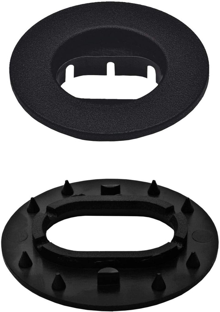 Das Teppich Auto, sprint01300, Fußmatten Teppiche Schwarz rutschfest, verstärkter Rand, zweifarbig