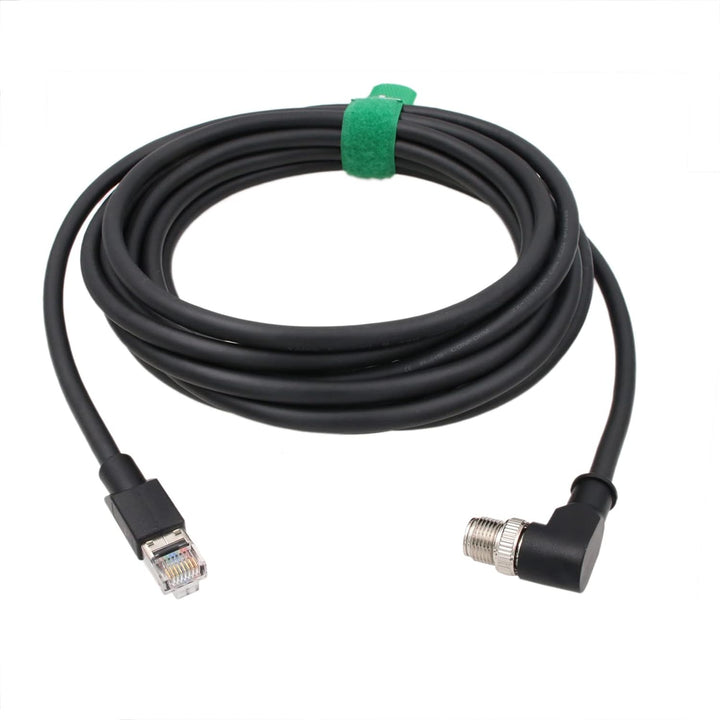 HangTon Gigabit Ethernet M12 8 Pin X-Coded RJ45 CAT 6A Netzwerk Datenkabel für Cognex Basler Sensor