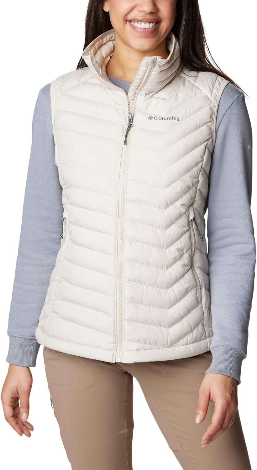 Columbia Damen Powder Lite Weste Damen Weste 32 Dark Stone, 32 Dark Stone