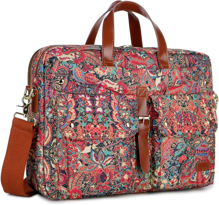 Baosha Frauen Laptoptasche 17 Zoll Aktentasche Damen Schultertaschen Arbeitstasche Businesstasche Mu