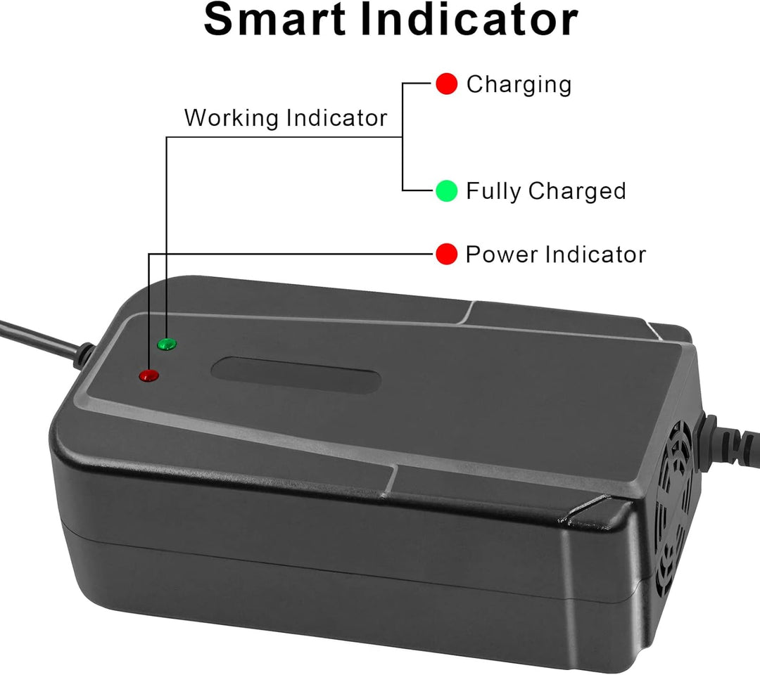 24V 36V 48V 60V 72V 3A Blei Säure Batterieladegerät für Razor E100 Ground Force Go Kart Elektro Fahr