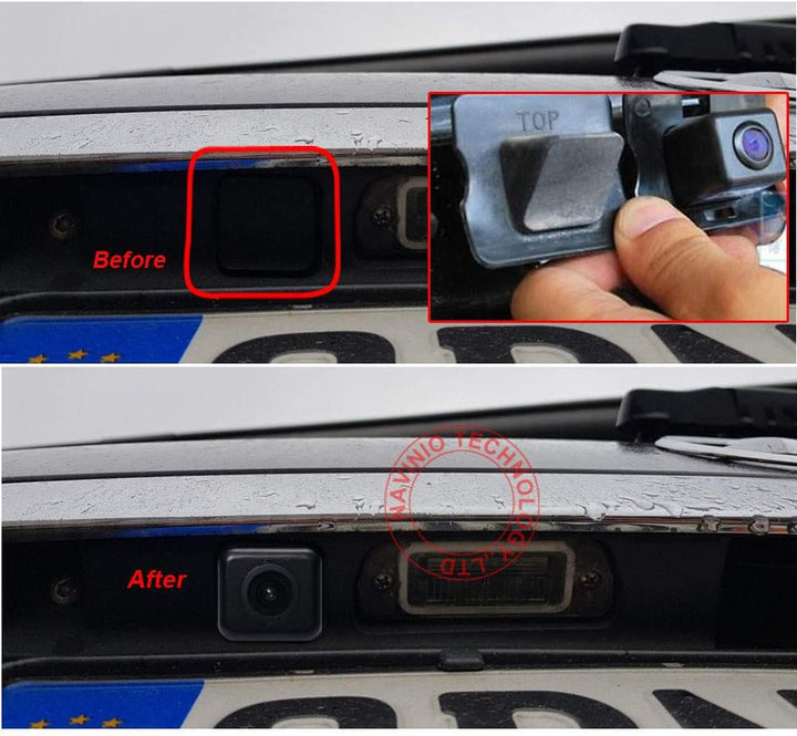 Navinio HD Auto Rückfahrkamera Einparkkamera Einparkhilfe Farbkamera Rückfahrsystem Wasserdicht für