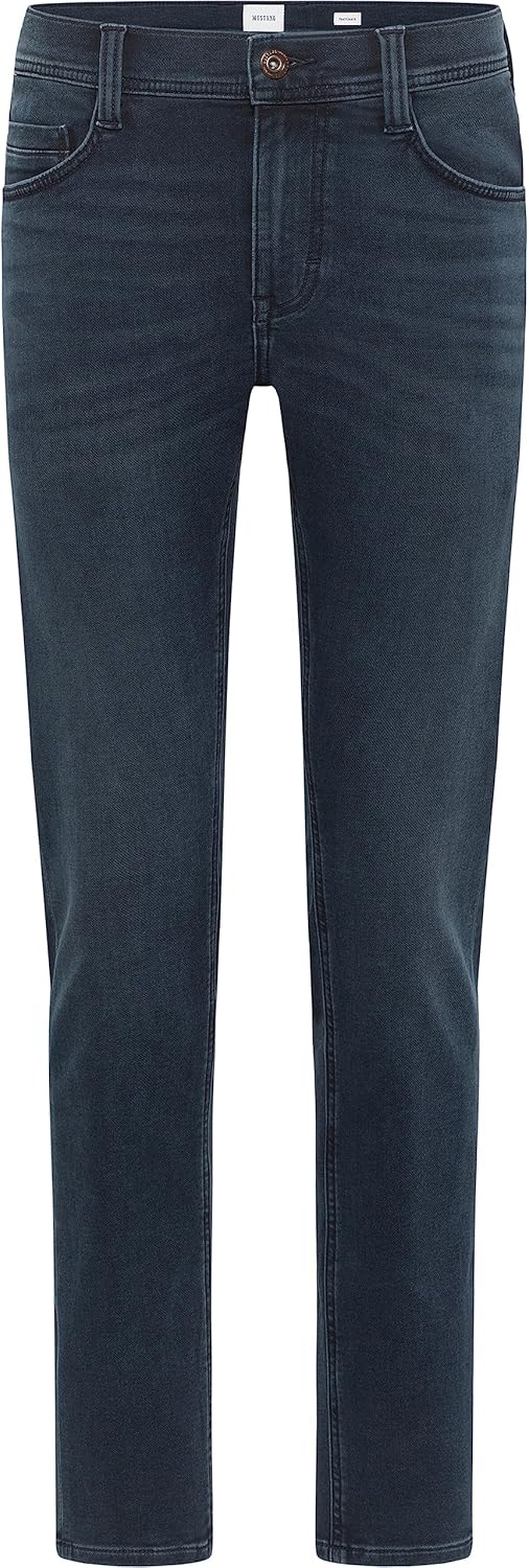 MUSTANG Herren Slim Fit Fit Style Oregon Slim 33 Slim Blau, 33 Slim Blau