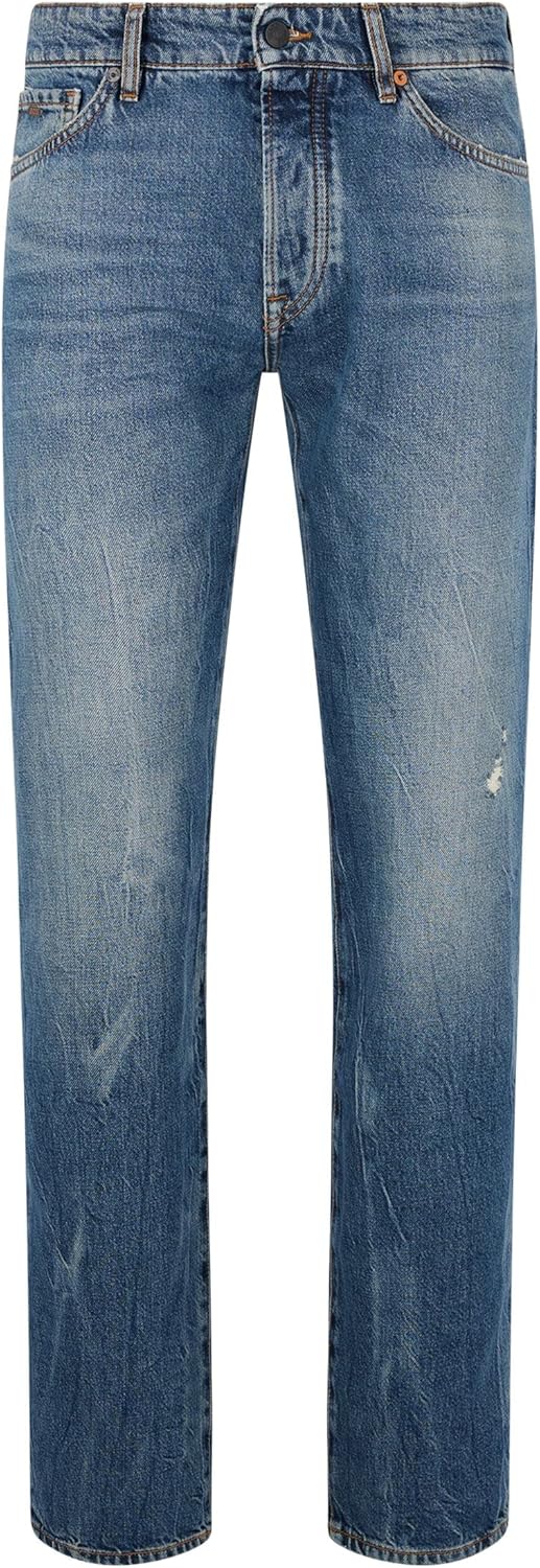 BOSS Herren Maine Bc-l-b Jeans_Trousers 30W / 32L Blau, 30W / 32L Blau
