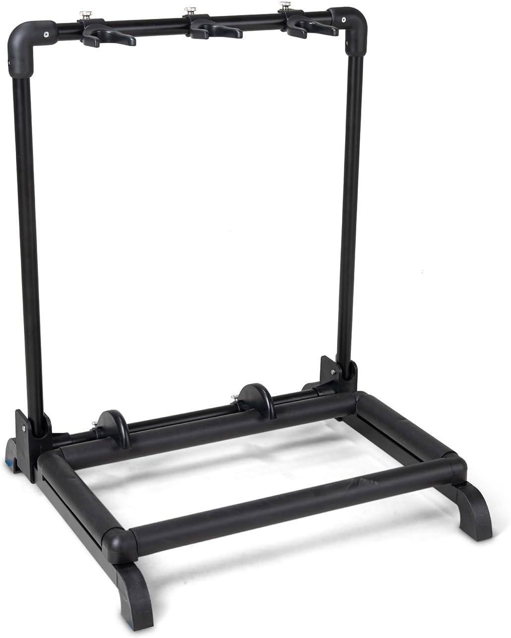 GEWA Gitarrenständer Multi-Gitarrenständer - 3 Gitarren, schwarz, auch für Roundback-Gitarren, GS-10