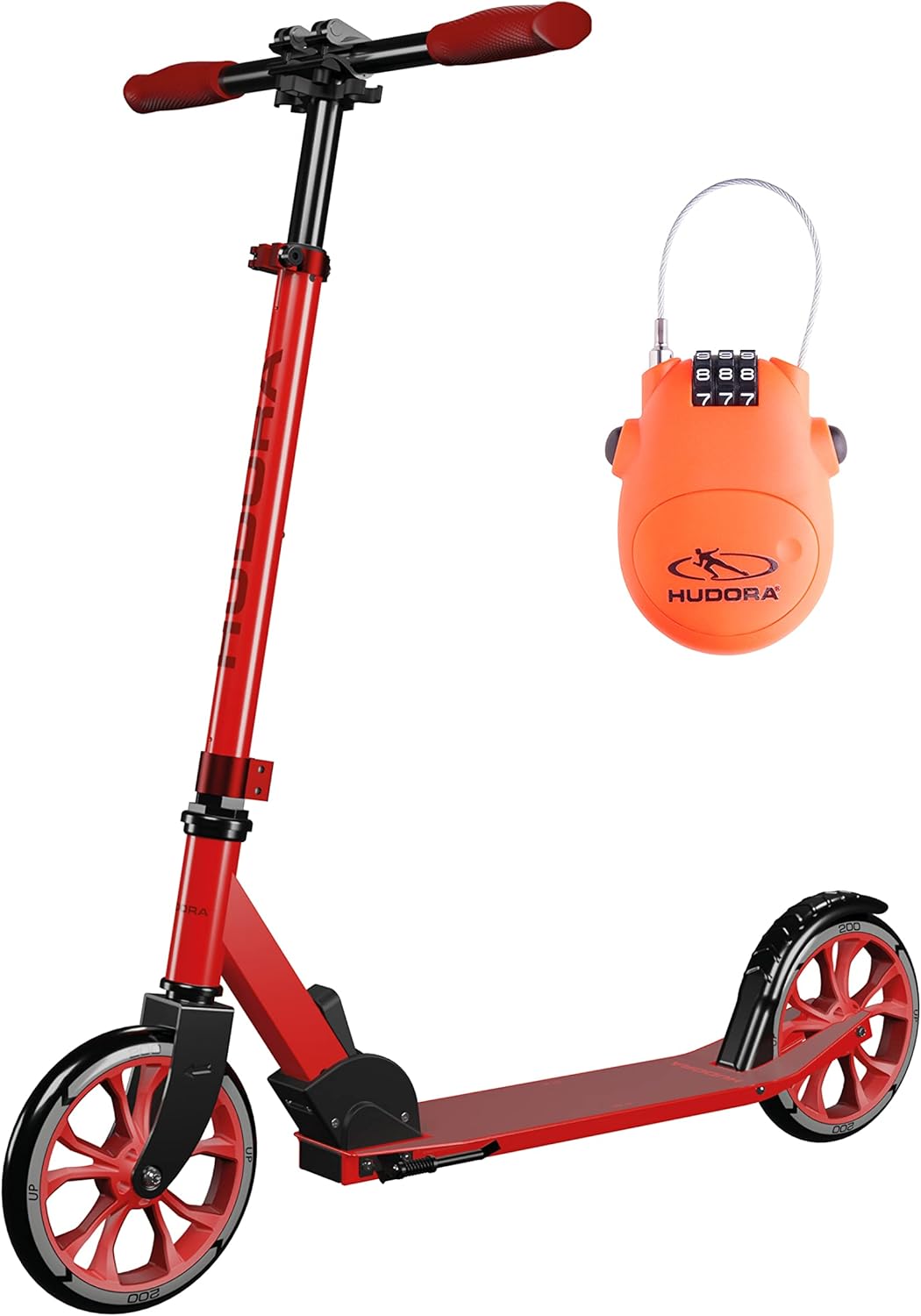 HUDORA Scooter Up 200 Normal Rot, Normal Rot