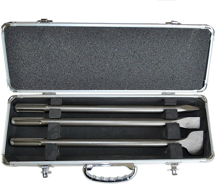 Makita D-40543 SDS MAX Spitz/Flachmeissel Set 3 tlg., Schwarz