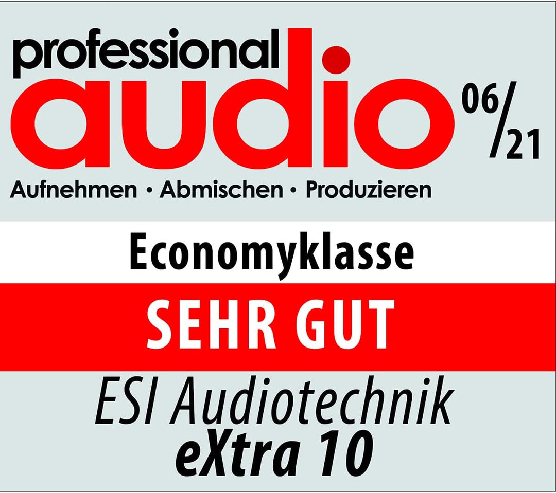 ESI eXtra 10 | Hochwertiger Monitoring-Kopfhörer mit dSONIQ Realphones Modeling Software