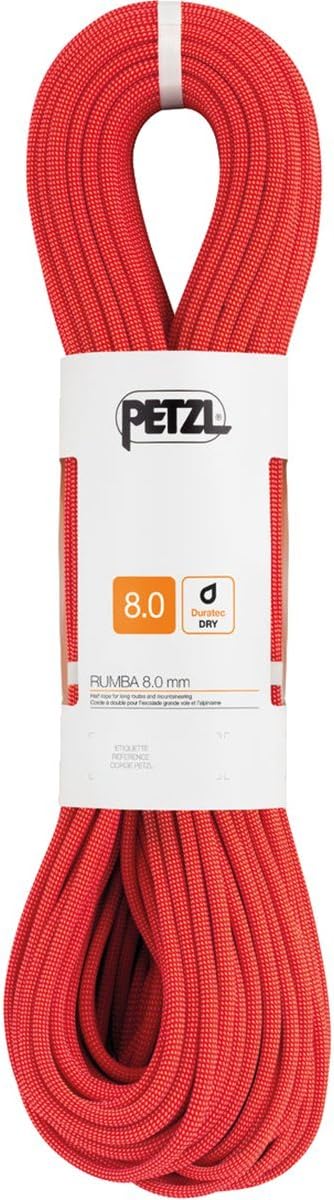 PETZL Verticality Halbseil 50 m Rot, 50 m Rot