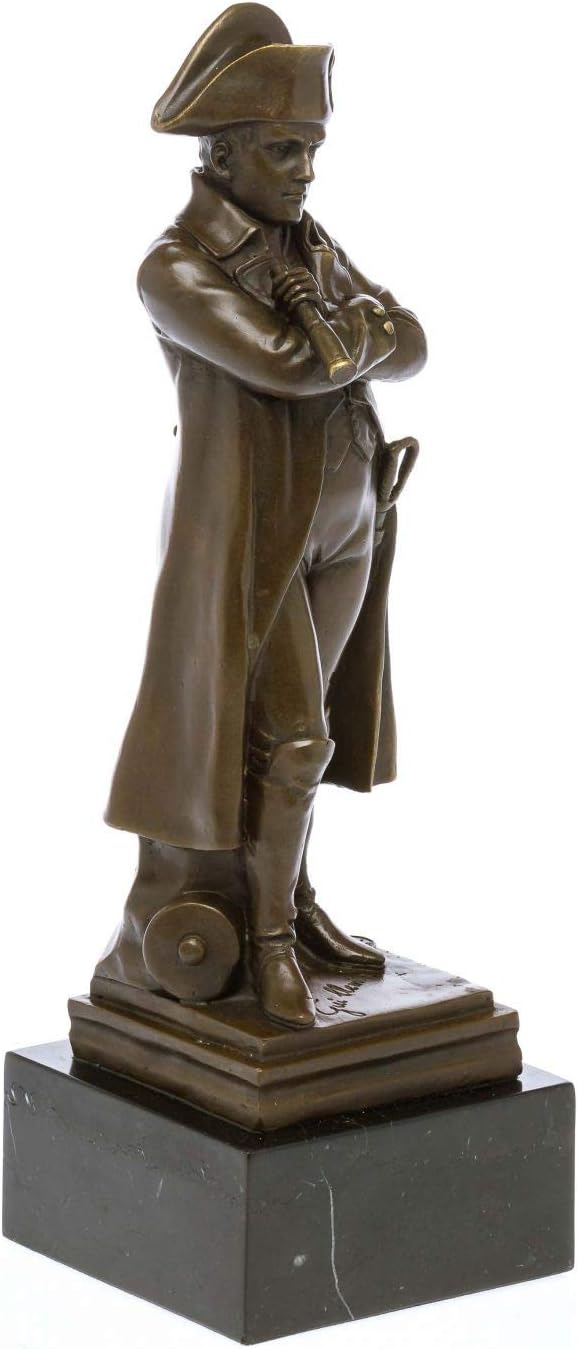 aubaho Bronze Napoleon Bronzeskulptur 31cm Bronzefigur Skulptur Figur antik Stil