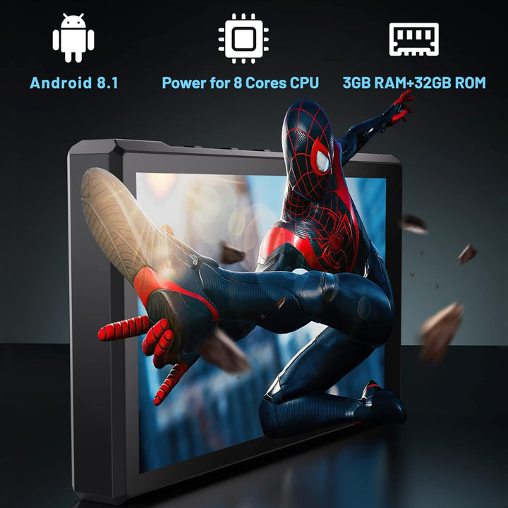 3+96GB MP3-Player mit Bluetooth, Unterstützt APK heruntergeladen, 5000mAh Batterie Vorinstalliert Sp