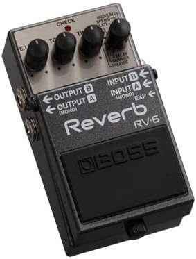 BOSS RV-6 Reverb Guitar Pedal, RV-6