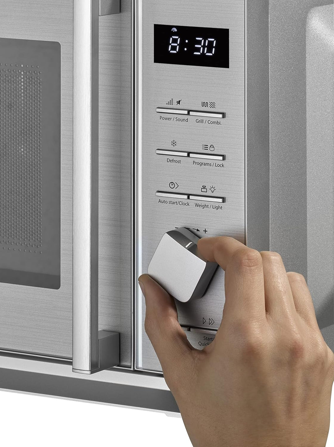 CASO MG 20 Cube Ceramic-Mikrowelle+Grill mit Keramikboden,kein Drehteller notwendig, Grillen auf 2 E