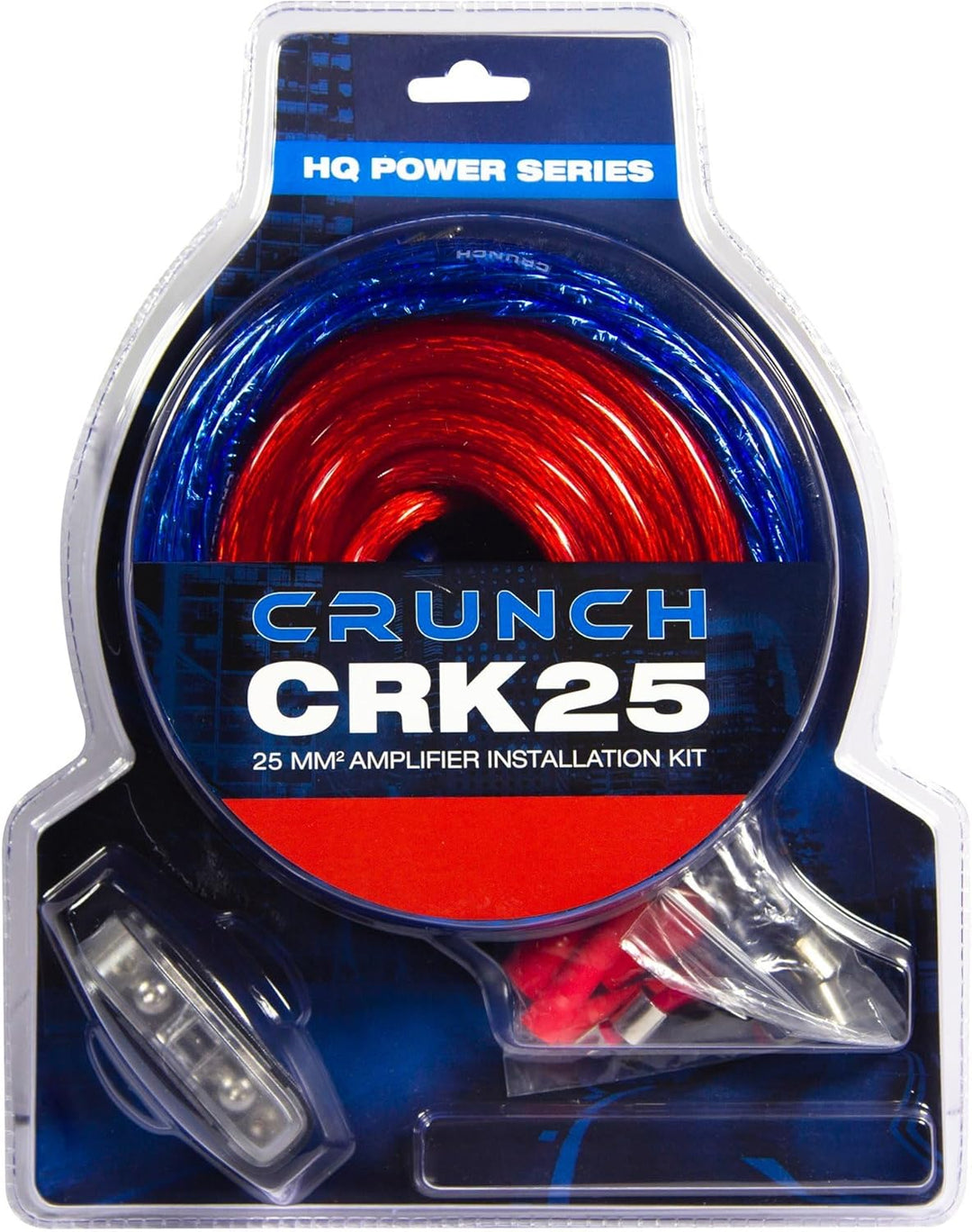 Crunch CRK25 5m Car HiFi Endstufen-Anschluss-Set 25mm²