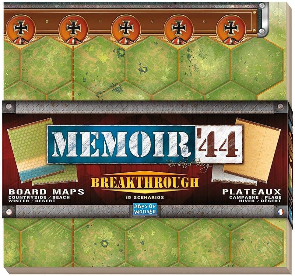 Days of Wonder , Memoir '44: Breakthrough Kit, Board Game, Ages 8+, 2 Players Erweiterung - Durchbru