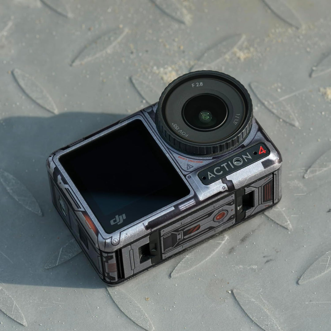 DJI Osmo Action 4 Kamera-Schutzaufkleber (himmelgrau)