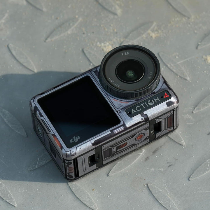 DJI Osmo Action 4 Kamera-Schutzaufkleber (himmelgrau)