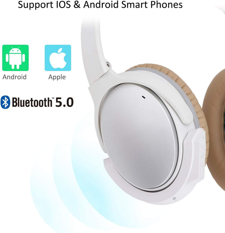 YOCOWOCO Drahtloser Bluetooth 5.0 Adapter für Bose QuietComfort QC25 Kopfhörer, aptX/MIC/Lautstärker