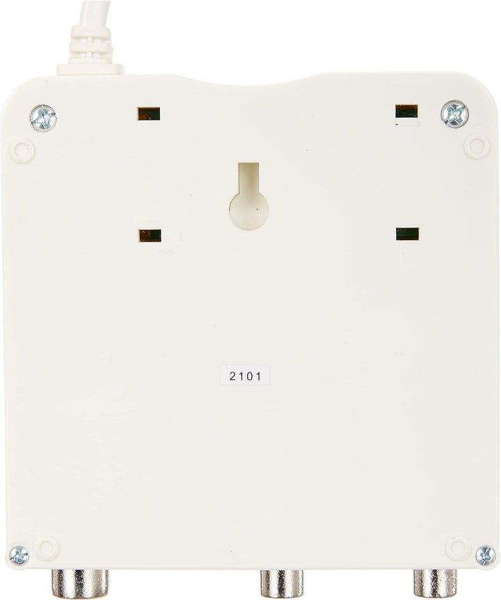 Metronic 432176 - Innenverstärker mit FM-UHF-Verstärkungsregulierung, einstellbarer Verstärkung bis