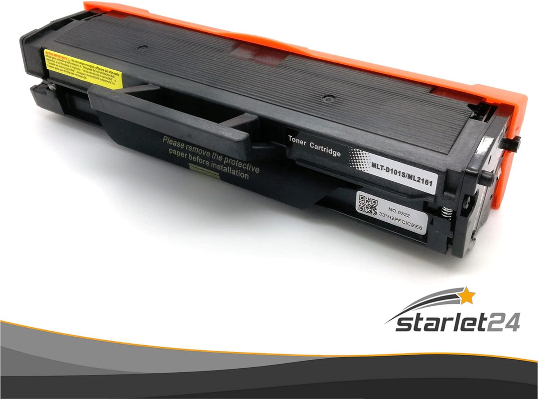 4X Tonerkartusche Kompatible als Ersatz für Samsung MLT-D101S für ML-2160 ML-2165 ML-2165W ML-2168 S
