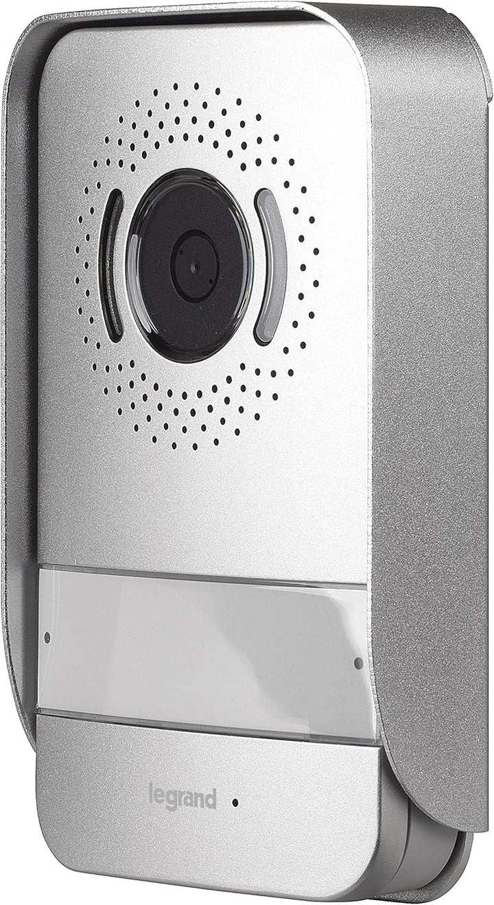 Legrand, Video-Türsprechanlage mit 2-Draht-Anschluss, 7 Zoll Hochglanz-Farbmonitor und Weitwinkelkam