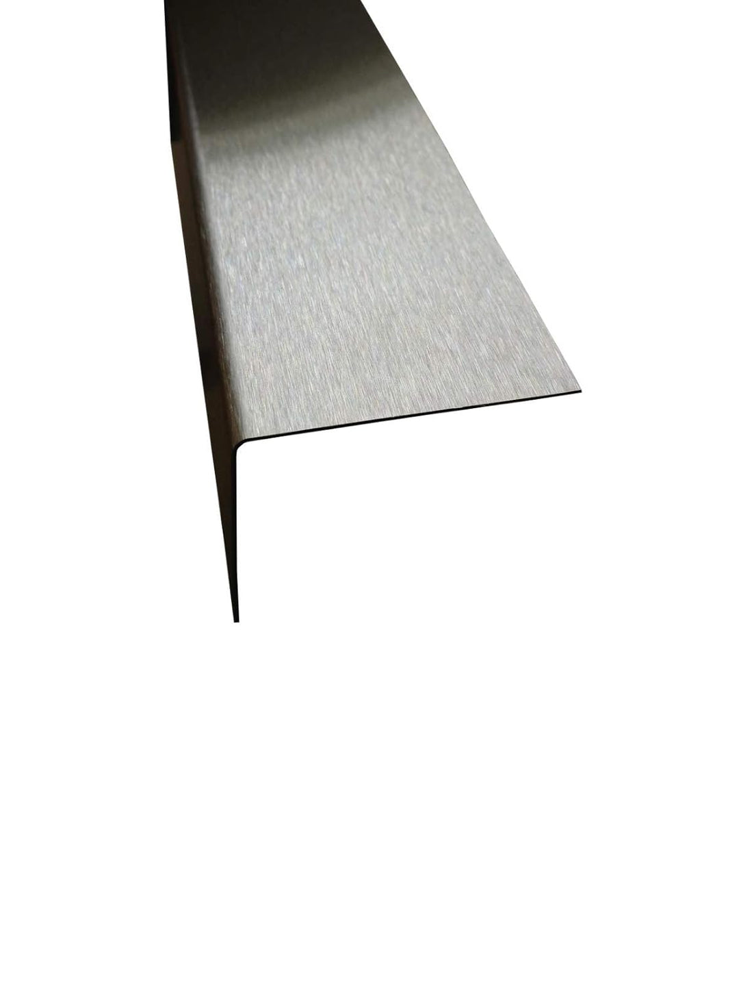 Winkel Profil V2A, 2000mm Edelstahl Winkel 70x70 mm Schenkelinnenmass aus Edelstahl k240 gebürstet 1