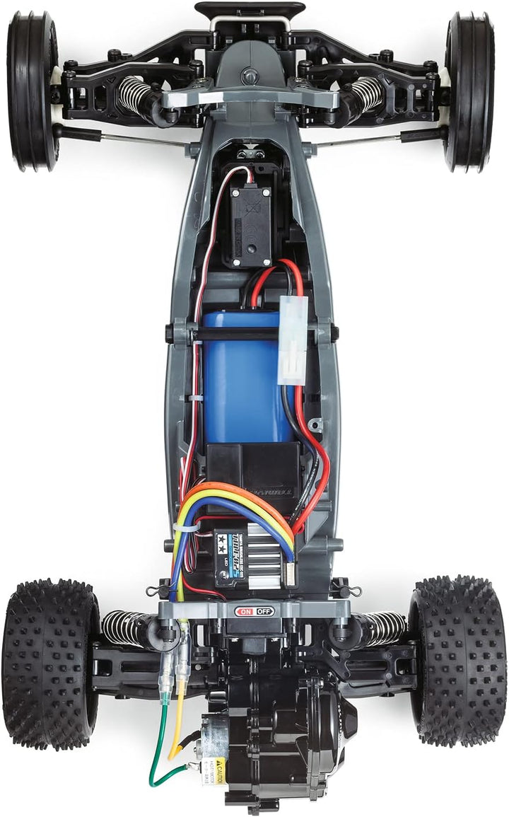 TAMIYA 300058628 Figur 1:10 Racing Fighter (DT-03) The Real, ferngesteuertes Auto, RC Fahrzeug, Mode