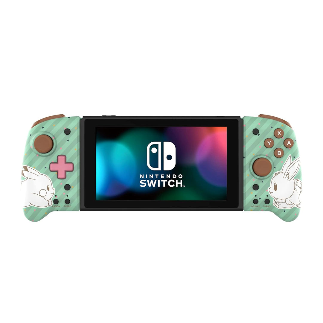 HORI Split Pad Pro (Pokémon: Pikachu & Evoli) Handheld Controller für Nintendo Switch - Offiziell Li