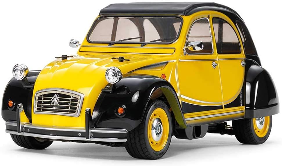TAMIYA 58655 - 1:10 RC Citroen 2CV Charleston M-05, ferngesteuertes Auto / Fahrzeug, Modellbau, Baus