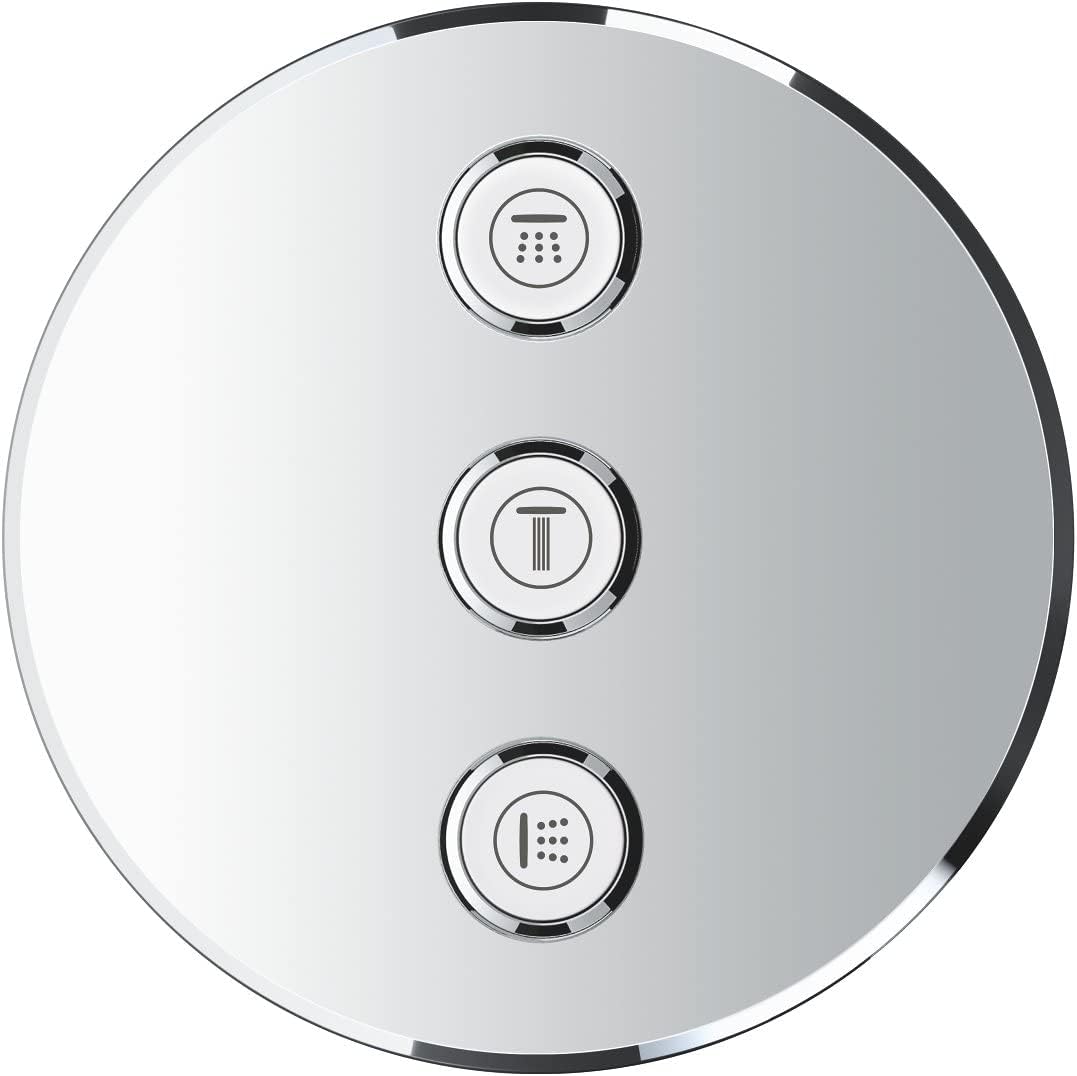 GROHE Grohtherm SmartControl | Brause- & Duschsystem - Thermostaterweiterung mit 3-fach Unterputzven