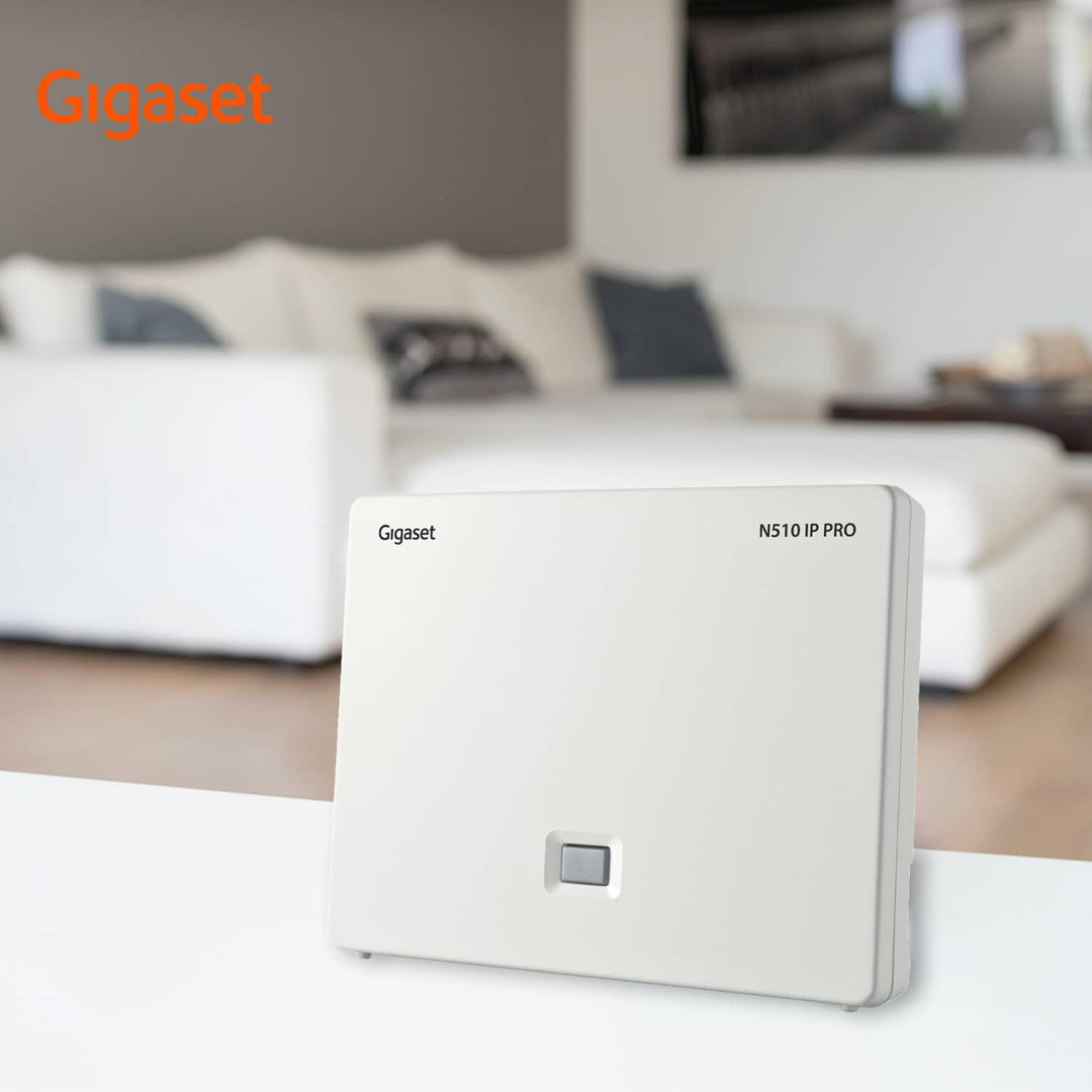 Gigaset N510 IP PRO - DECT IP Basisstation, verbindungen über Wireless und DECT, bis zu 4 externe An