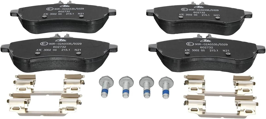 ATE Original Bremsbeläge - Belagsatz - für Scheibenbremse - 13.0460-2732.2 - ECE-R90 Strassenzulassu