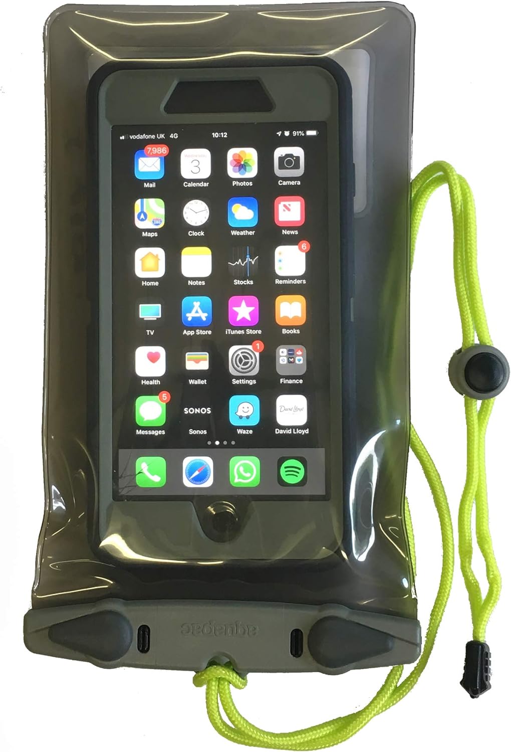 Aquapac wasserdichte Handyhülle 368 (PlusPlus, Grau), PlusPlus
