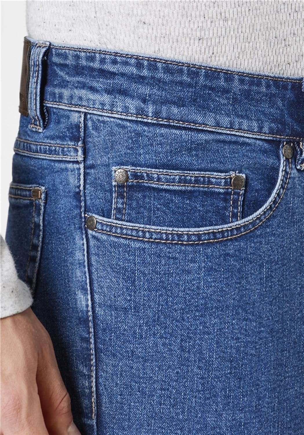 Paddocks Ranger blue black 30W / 30L Medium Blue Stone (4639), 30W / 30L Medium Blue Stone (4639)