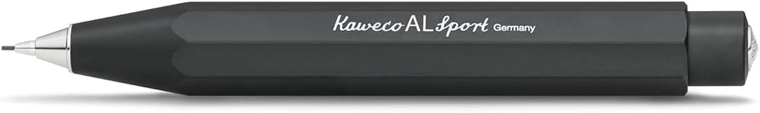 Kaweco AL Sport Druckbleistift 0.7mm HB I 12 g Minenbleistift aus hochwertigem Aluminium I Seidenglä