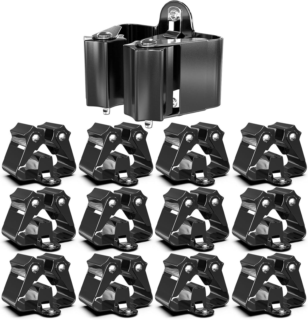 3-H 12 Stück Gerätehalter Set, Besenhalterung Wand Gartengerätehalter Besenhalter, Wandhalterung für