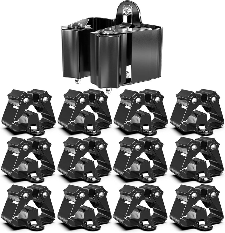 3-H 12 Stück Gerätehalter Set, Besenhalterung Wand Gartengerätehalter Besenhalter, Wandhalterung für