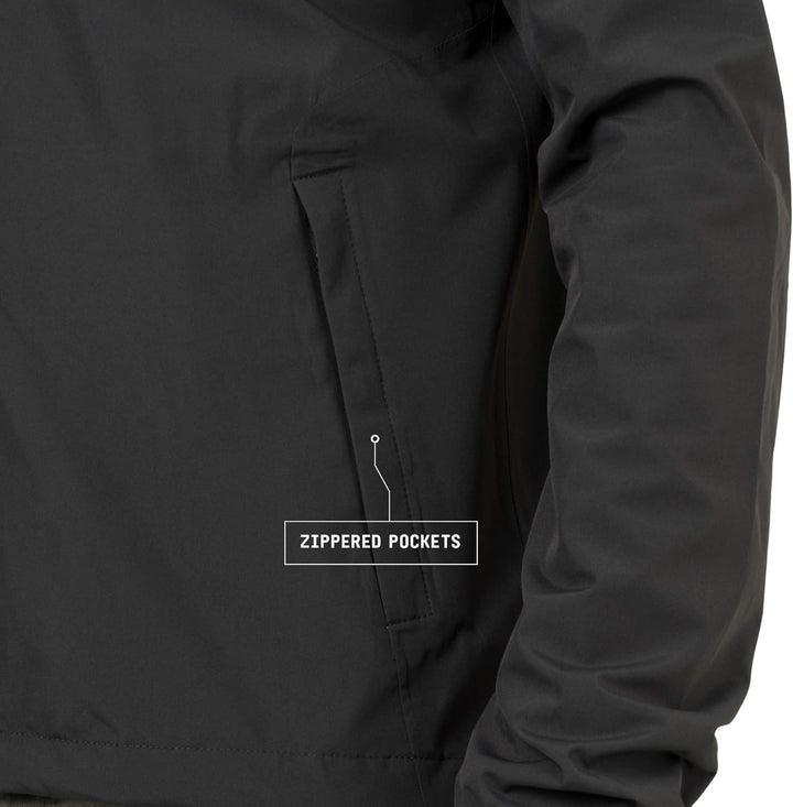 AGU Regenjacke Damen & Herren Go Essential, Fahrradjacke Wasserdicht & Winddicht, Atmungsaktiv, Refl