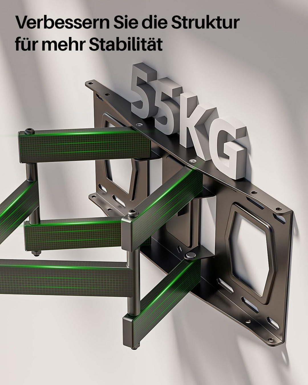 USX-MOUNT TV Wandhalterung Schwenkbar Neigbar für 42-82 Zoll LED, LCD TV, Fernseher Wandhalterung Ma