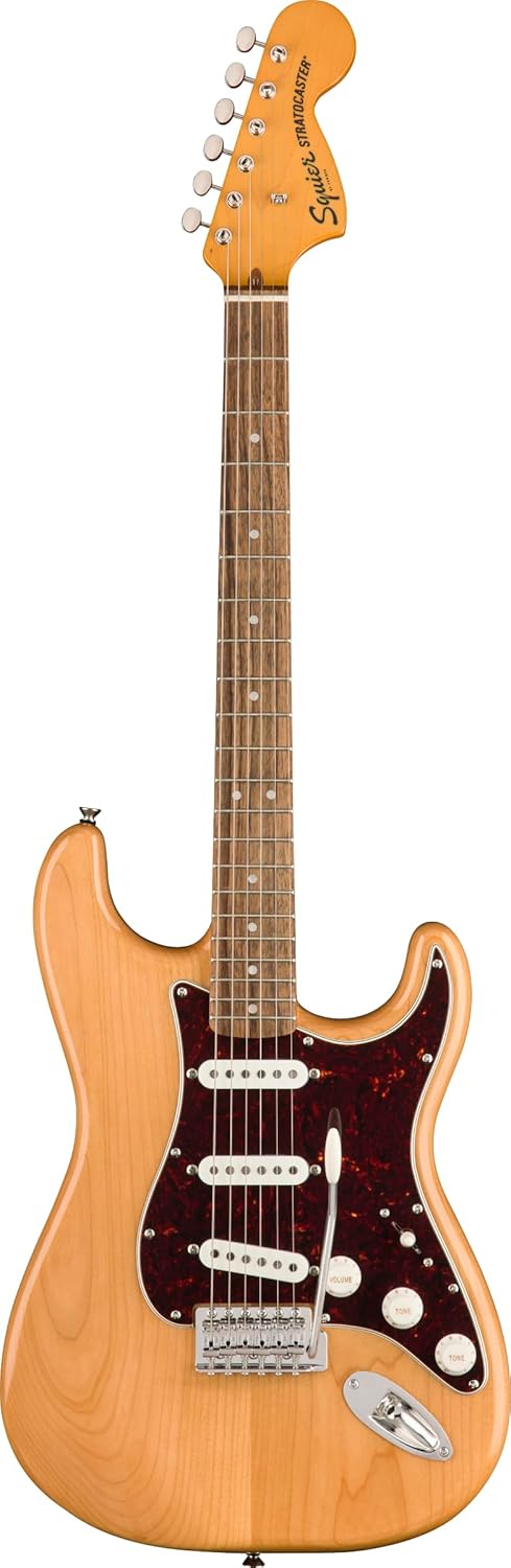 Squier by Fender Classic Vibe '70s Stratocaster®, Laurel Griffbrett, natur natur SSS, natur SSS