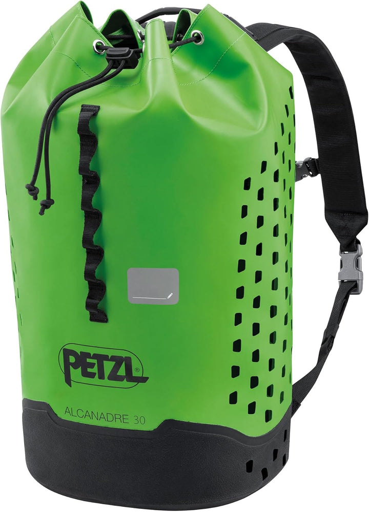 PETZL Unisex – Erwachsene ALCANADRE Club 30 Tasche, Grün Schwarz, 30 L