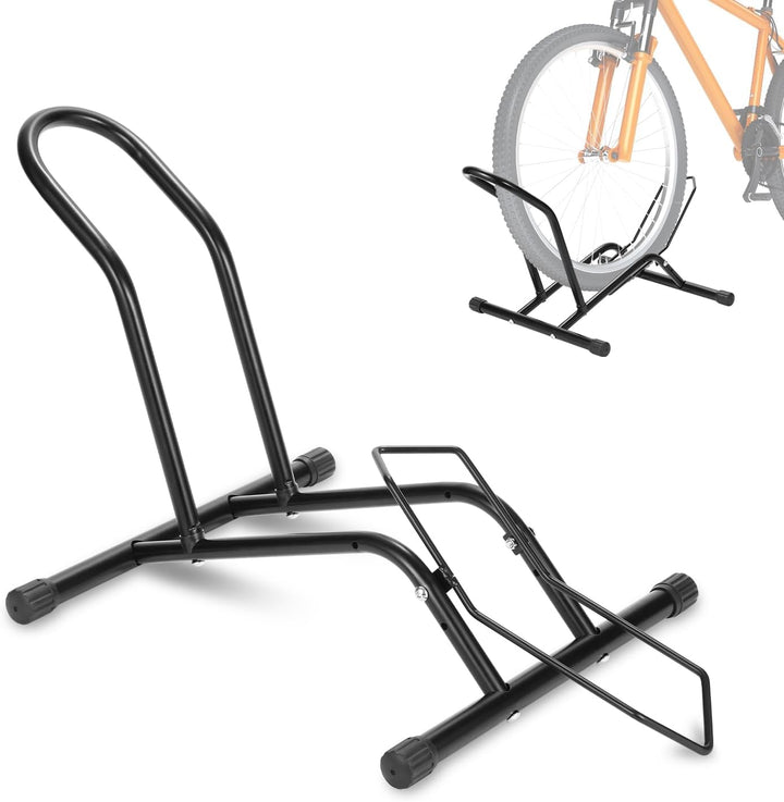 Randaco Fahrradständer Freistehender für 1 Fahrräder Fahrrad Abstellständer 16''-29'' Geeignet für V