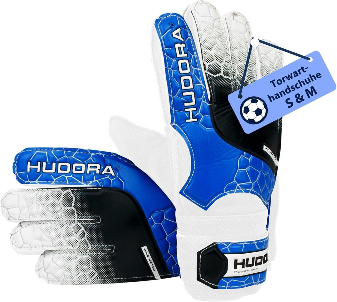 HUDORA Fussballtor Stadion - Standfestes Fussballtor für Kinder & Erwachsene - wetterfestes Fussball