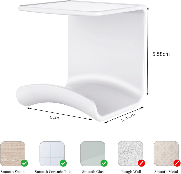 Cozycase Universal Headset Halterung Tisch - 2 Stück Kopfhörer Halter Wandhalterung Holder mit stark